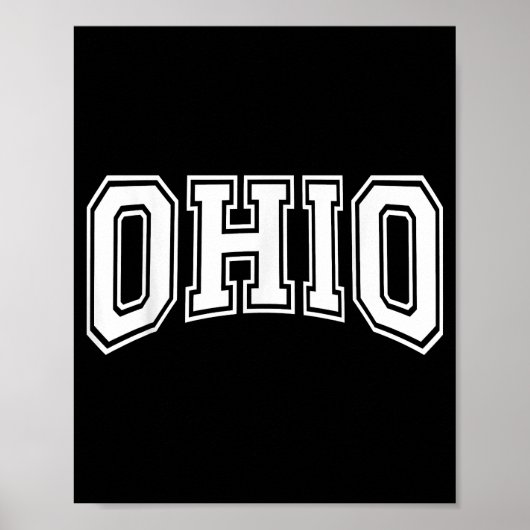 Poster Ohio OH USA (Devant)