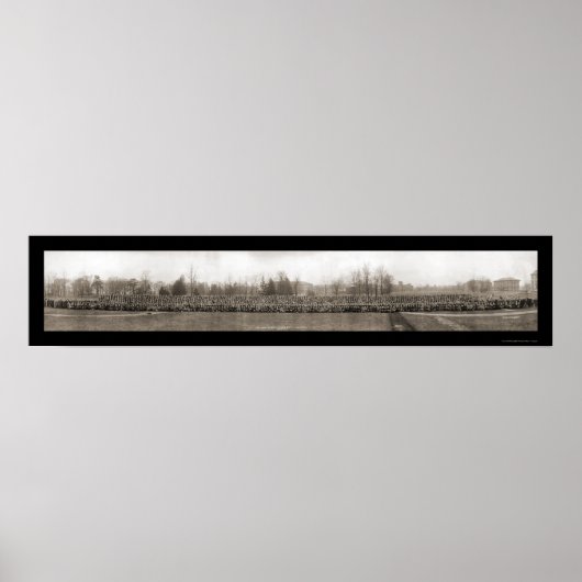 Poster Ohio State Columbus OH Photo 1912 (Devant)