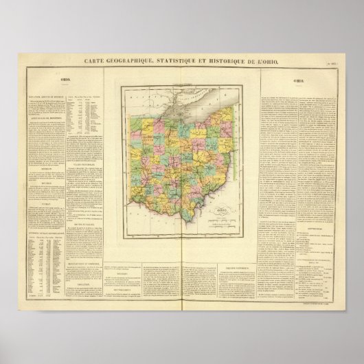Poster Ohio US (Devant)