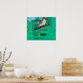 Poster Ohio USA (Cuisine)