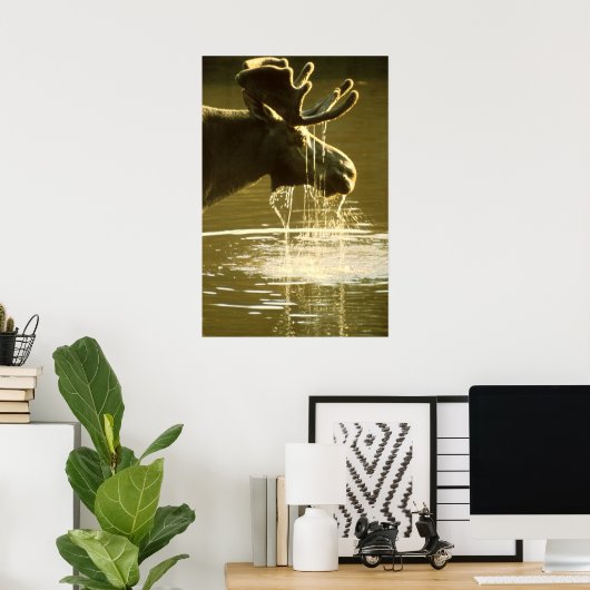 Poster Oie (Bureau à domicile)