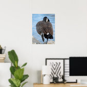 Poster Oie canadienne (Bureau à domicile)