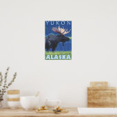 Poster Oie de nuit - Yukon, Alaska (Cuisine)