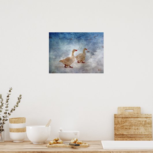 Poster Oie d'hiver (Cuisine)