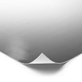 Poster Oie noire et blanche (Coin)