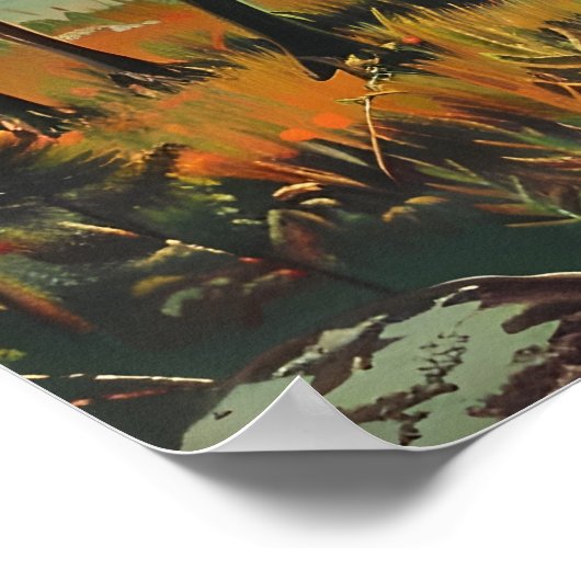 Poster Oie vintage (Coin)