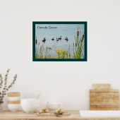 Poster Oies Et Cattons Du Canada (Cuisine)