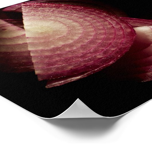 Poster Oignon rouge (Coin)