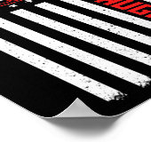 Poster Oilfield Worker Rig Roc Roc Oilfield fille (Coin)