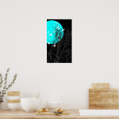 Poster oiseau à silhouette (Cuisine)