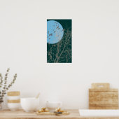 Poster oiseau à silhouette (Cuisine)