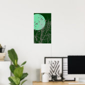 Poster oiseau à silhouette (Bureau à domicile)