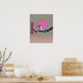 Poster Oiseau chanteur de matinée (Cuisine)