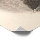 Poster Oiseau d'aigle de mer vintage (Coin)