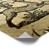 Poster Oiseau dans la main (Coin)