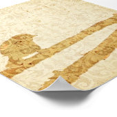 Poster Oiseau dans une succursale (Coin)