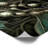 Poster Oiseau de la Corneille noire de la forêt | Impress (Coin)