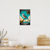 Poster Oiseau de l'État de Floride - Moqueur polyglotte V (Cuisine)