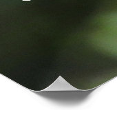 Poster Oiseau de mer Fleur Floral Isaiah 12:2 Confort (Coin)