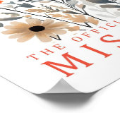 Poster Oiseau de Mockingbird du Mississippi (Coin)