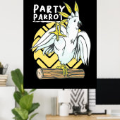 Poster Oiseau de perroquet (Bureau à domicile)
