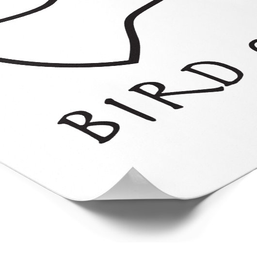 Poster Oiseau De Prière (Coin)