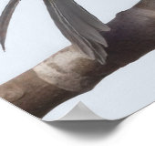 Poster Oiseau de queue (Coin)