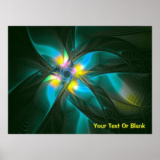 Poster Oiseau du Paradis (Devant)