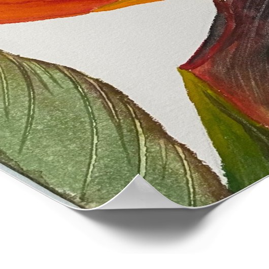 Poster "Oiseau du Paradis" (Coin)