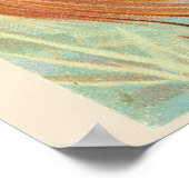 Poster Oiseau du Paradis, Galerie Wall Set de 6, 4/6 Post (Coin)