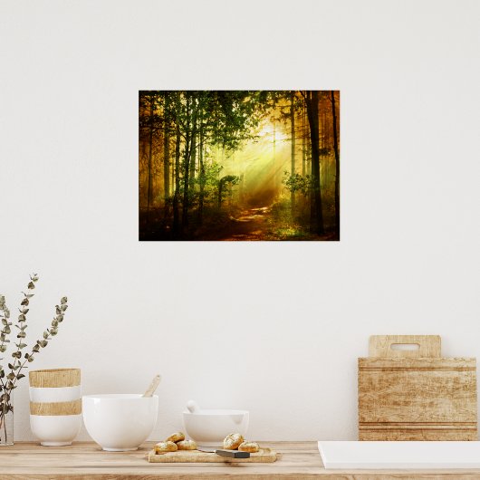 Poster Oiseau du soleil (Cuisine)