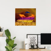 Poster Oiseau mère (Bureau à domicile)