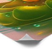 Poster Oiseau mignon de la Saint-Patrick - Art personnali (Coin)