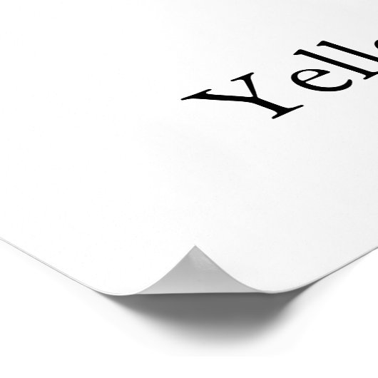 Poster Oiseau-noir à tête jaune - John Audubon (Coin)