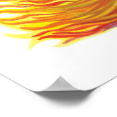 Poster Oiseau phénix légendaire (Coin)