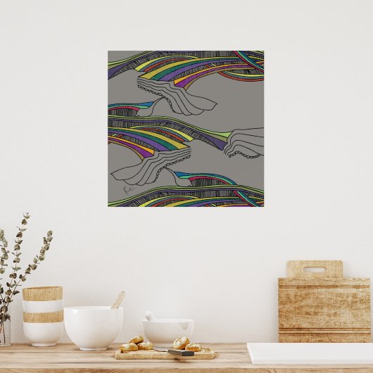 POSTER OISEAUX (Cuisine)