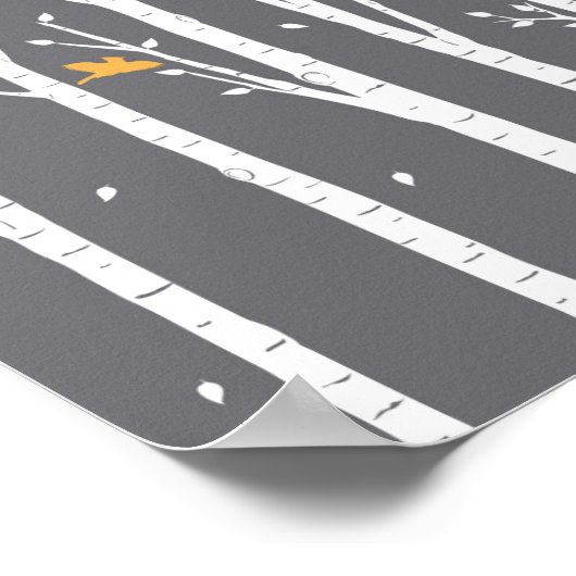 Poster Oiseaux (Coin)