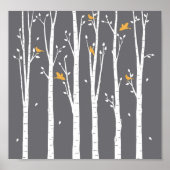 Poster Oiseaux (Devant)