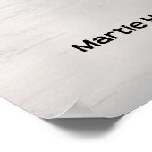 Poster Oiseaux à Watsonville Beach (Coin)