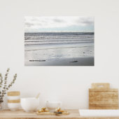 Poster Oiseaux à Watsonville Beach (Cuisine)