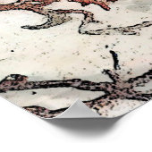 Poster Oiseaux bleus (Coin)