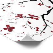 Poster Oiseaux chantent joyeusement (Coin)