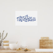 Poster Oiseaux d'amour (Cuisine)