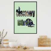 Poster Oiseaux de Cassowary Nom de la photo, (Cuisine)