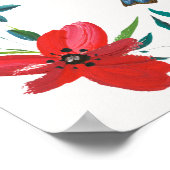 Poster Oiseaux de même plumage (Coin)