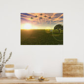 Poster Oiseaux De Prey (Cuisine)