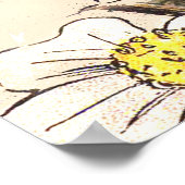 Poster Oiseaux de printemps Robin Oiseaux rouges (Coin)