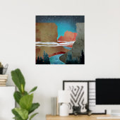 Poster Oiseaux du Canyon (Bureau à domicile)