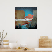 Poster Oiseaux du Canyon (Cuisine)