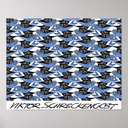 Poster Oiseaux du Guerrero (Devant)